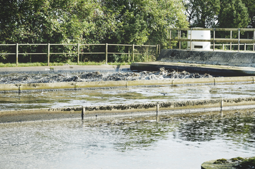 Procestanken på Råby Kær Renseanlæg